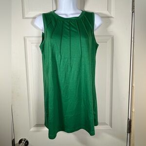 Green Sleeveless Tank Top